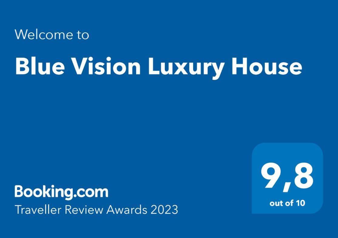Blue Vision Luxury House Villa Pefki Exterior foto